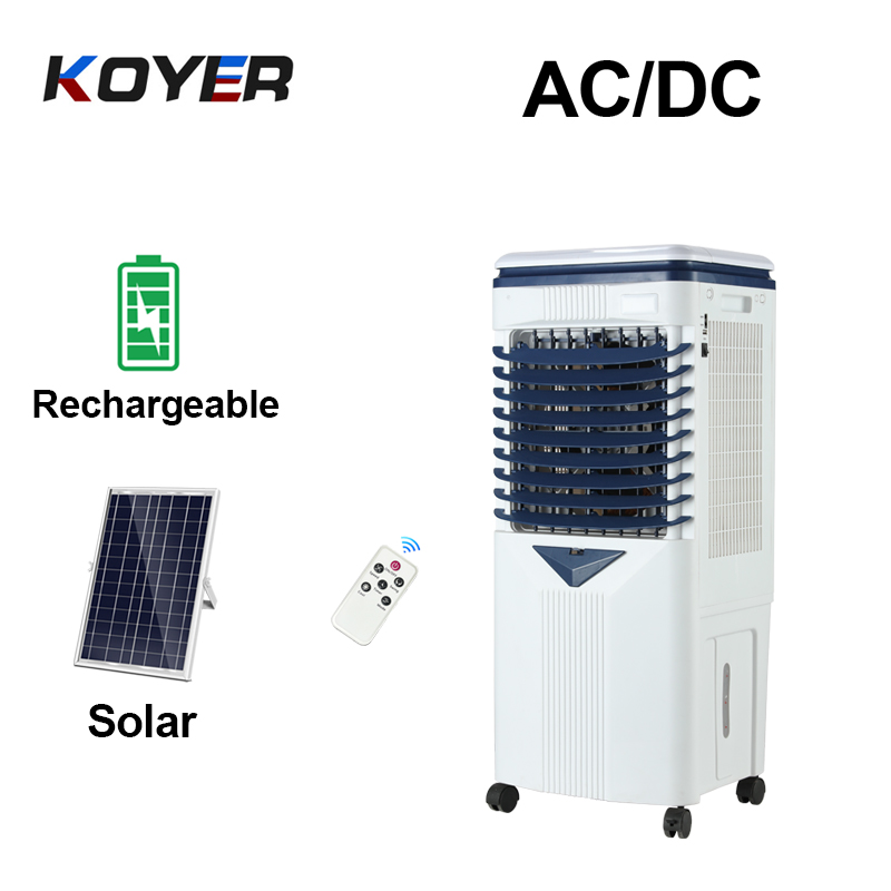 Rechargeable evaporative Aeris Cooler Fan